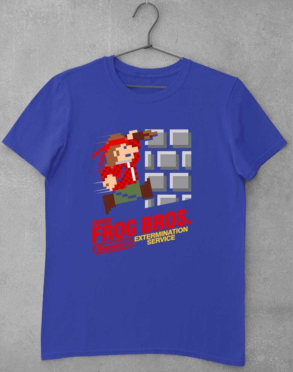 Super Frog Bros T-Shirt S / Royal  - Off World Tees