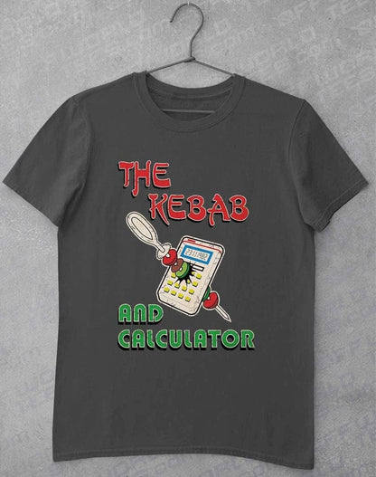 The Kebab and Calculator 1982 T-Shirt S / Charcoal  - Off World Tees