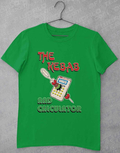 The Kebab and Calculator 1982 T-Shirt S / Irish Green  - Off World Tees