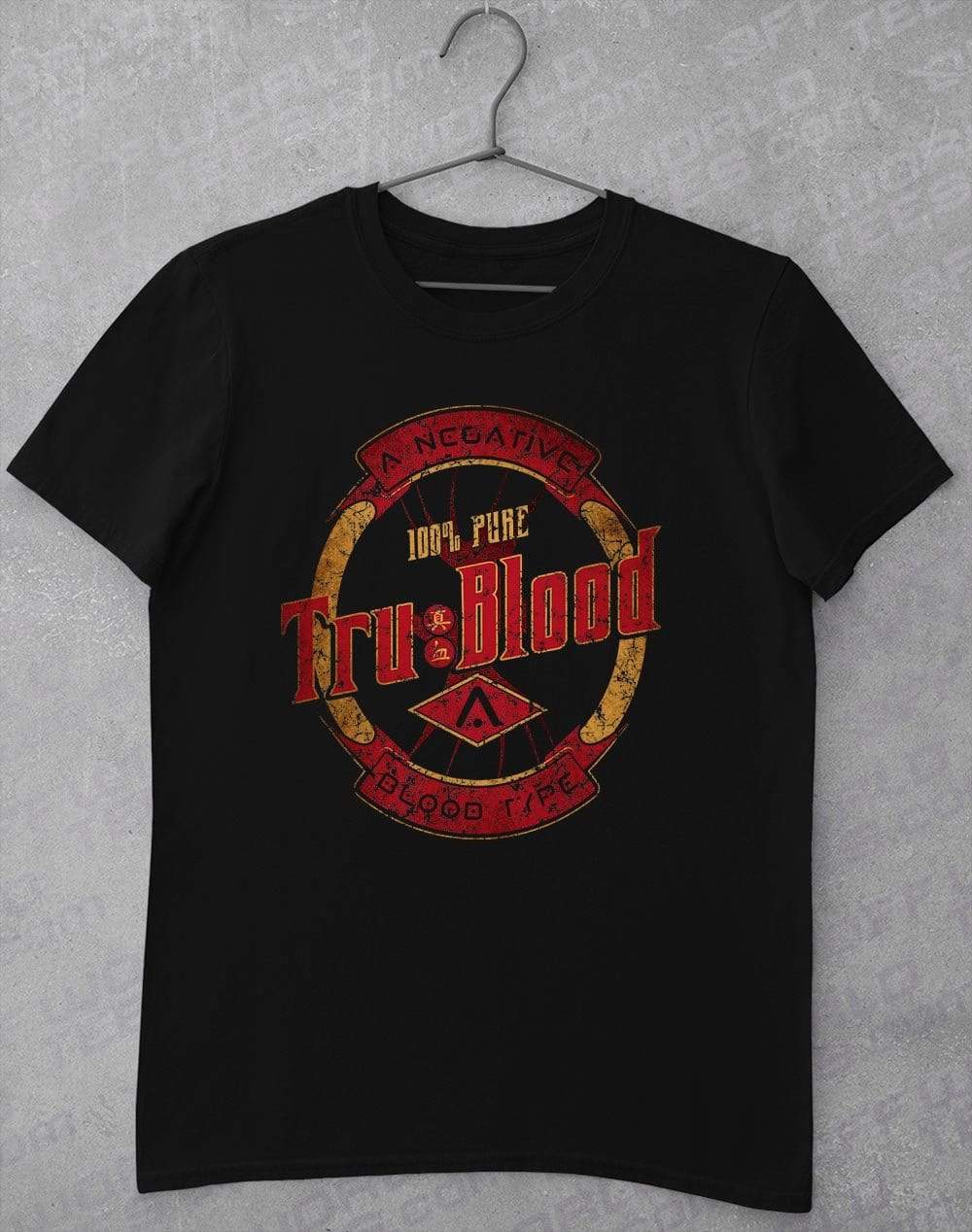 Tru Blood Label T-Shirt L / Black  - Off World Tees