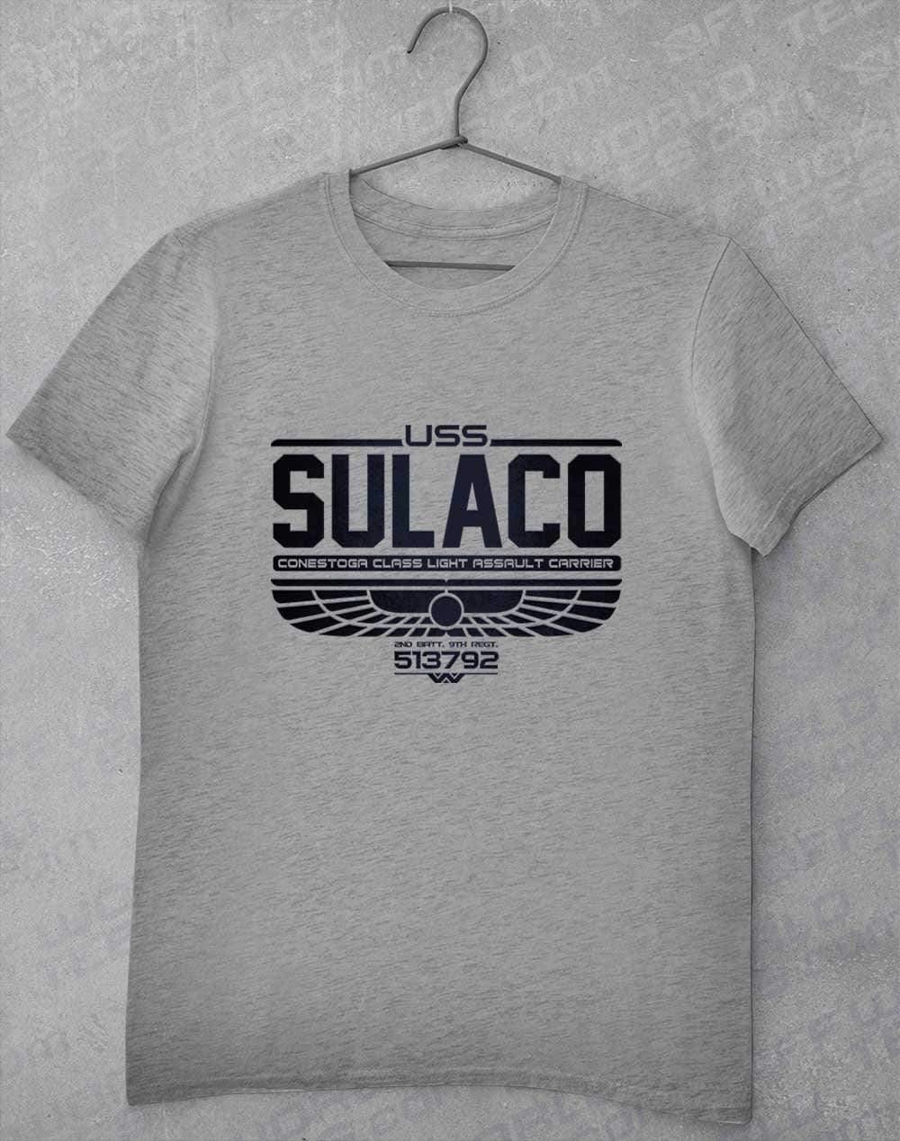 USS Sulaco T-Shirt S / Heather Grey  - Off World Tees