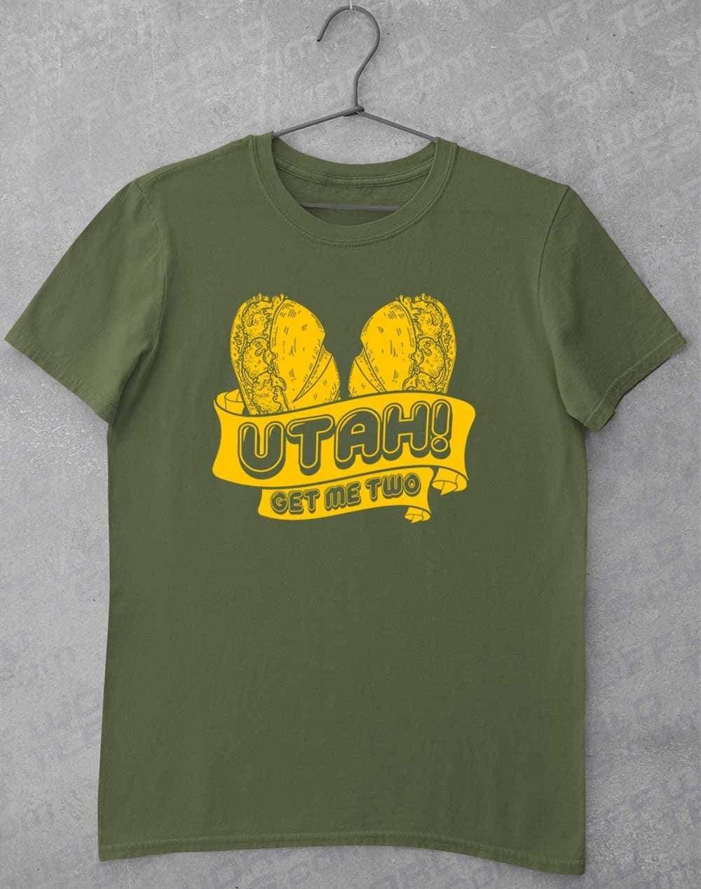 Utah Get Me Two T-Shirt S / Military Green  - Off World Tees