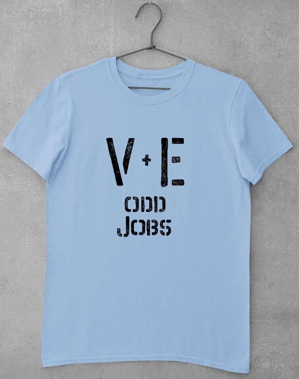 Val and Earl's Odd Jobs T-Shirt S / Light Blue  - Off World Tees