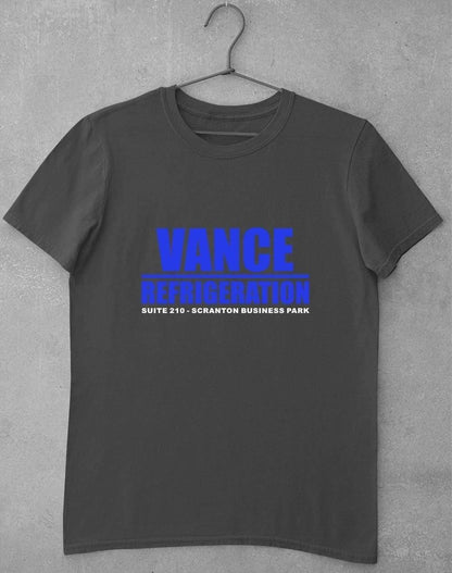 Vance Refrigeration T-Shirt S / Charcoal  - Off World Tees