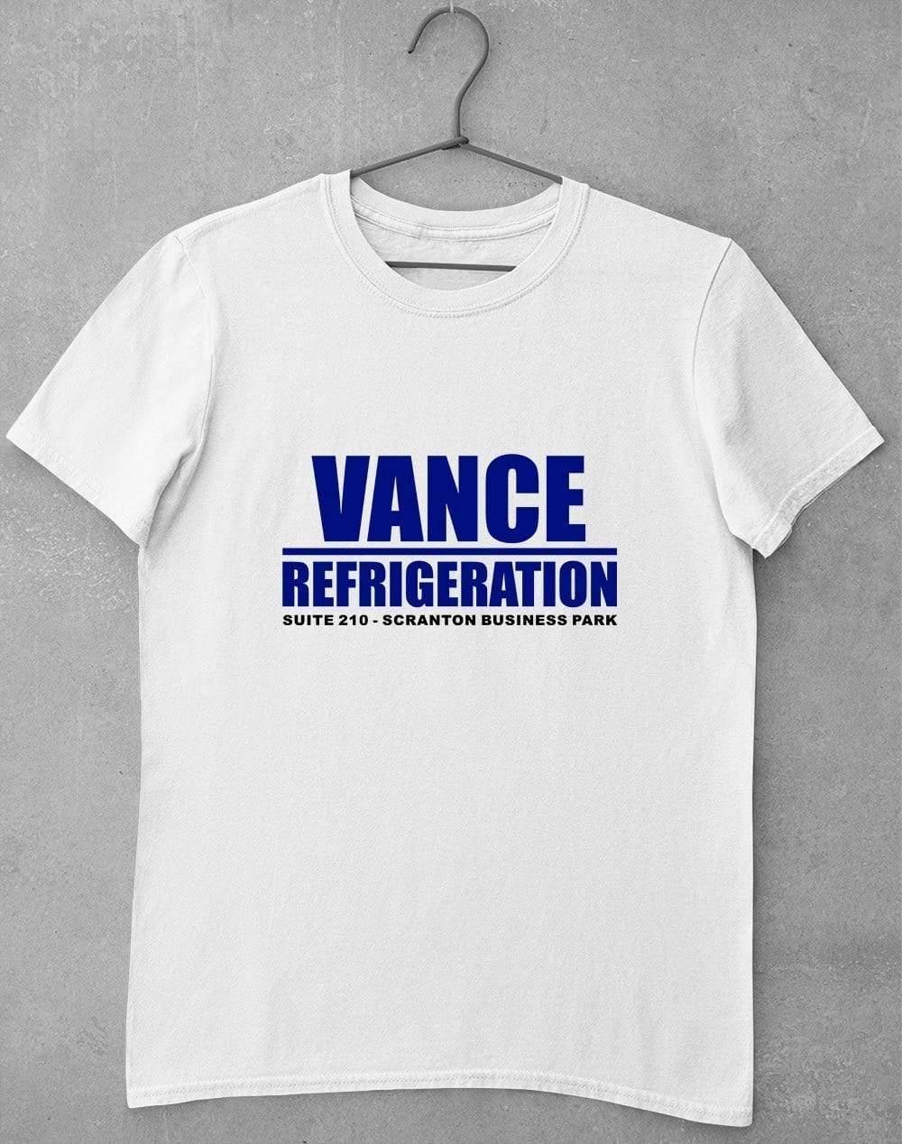 Vance Refrigeration T-Shirt S / White  - Off World Tees