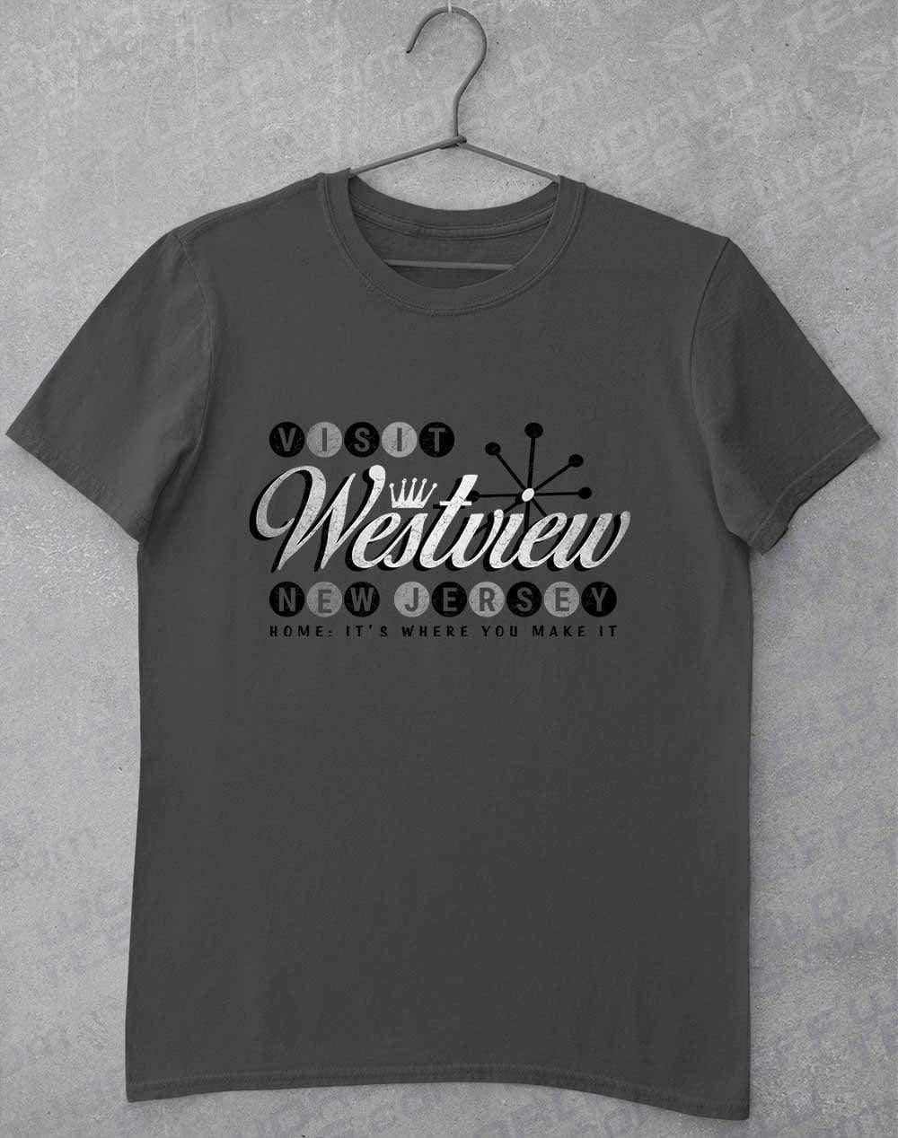Visit Westview New Jersey T-Shirt S / Charcoal  - Off World Tees
