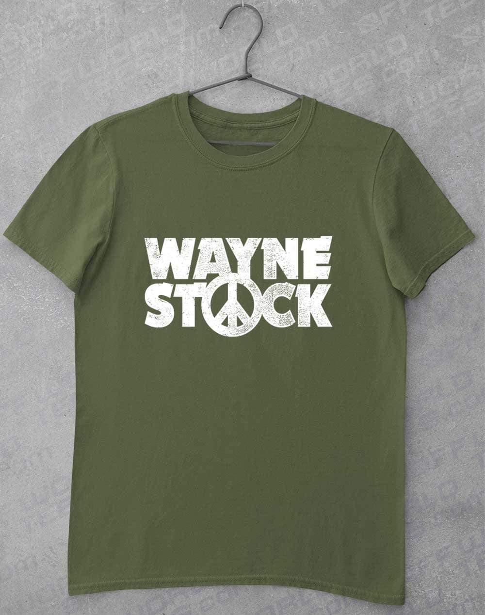 Waynestock T-Shirt S / Military Green  - Off World Tees