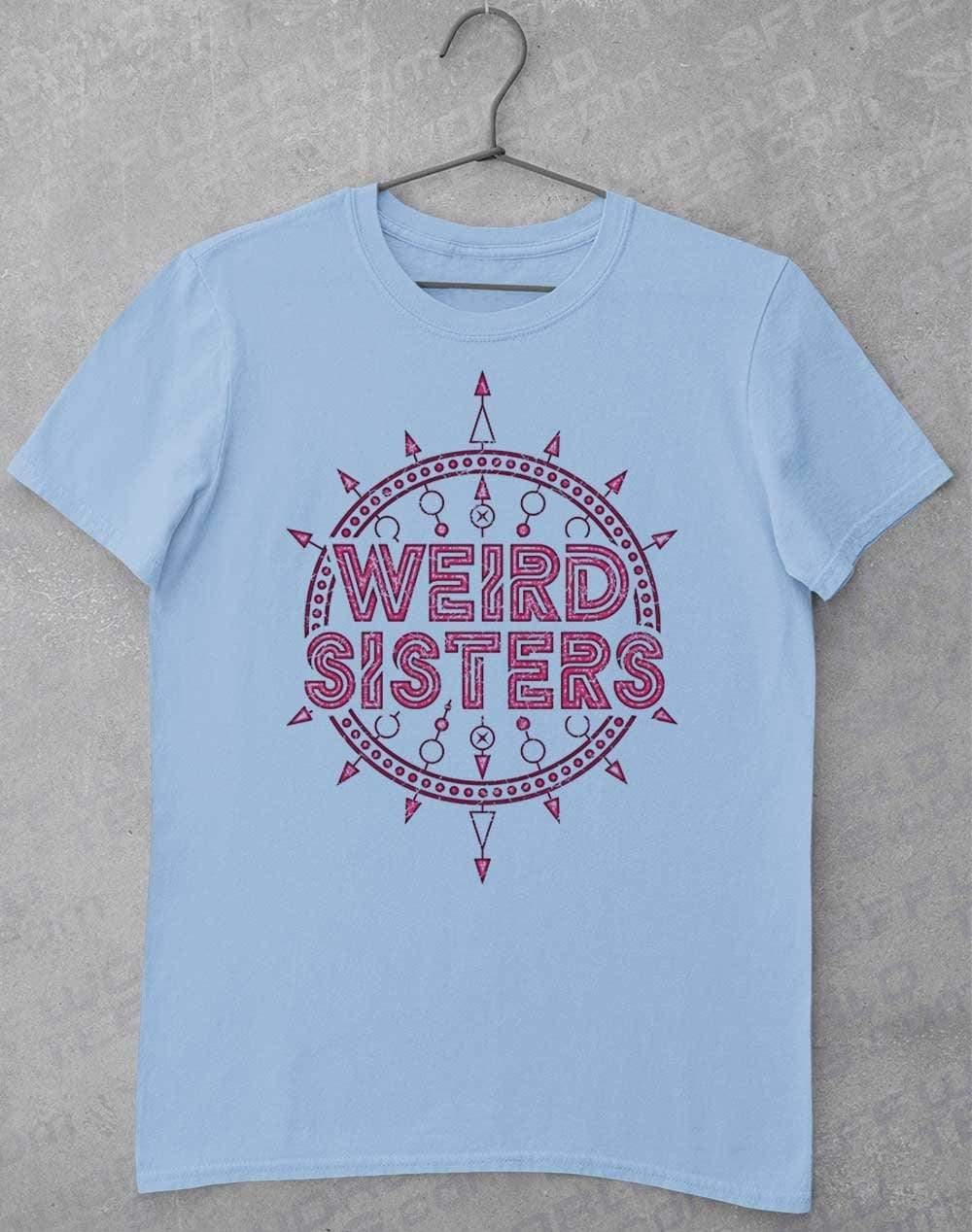 Weird Sisters Band Logo T-Shirt S / Light Blue  - Off World Tees