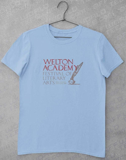 Welton Academy Festival T-Shirt S / Light Blue  - Off World Tees