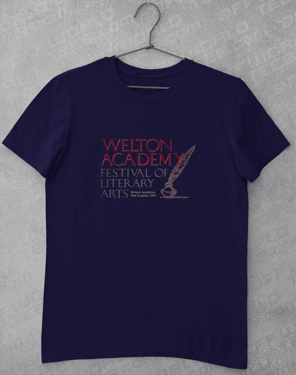 Welton Academy Festival T-Shirt S / Navy  - Off World Tees