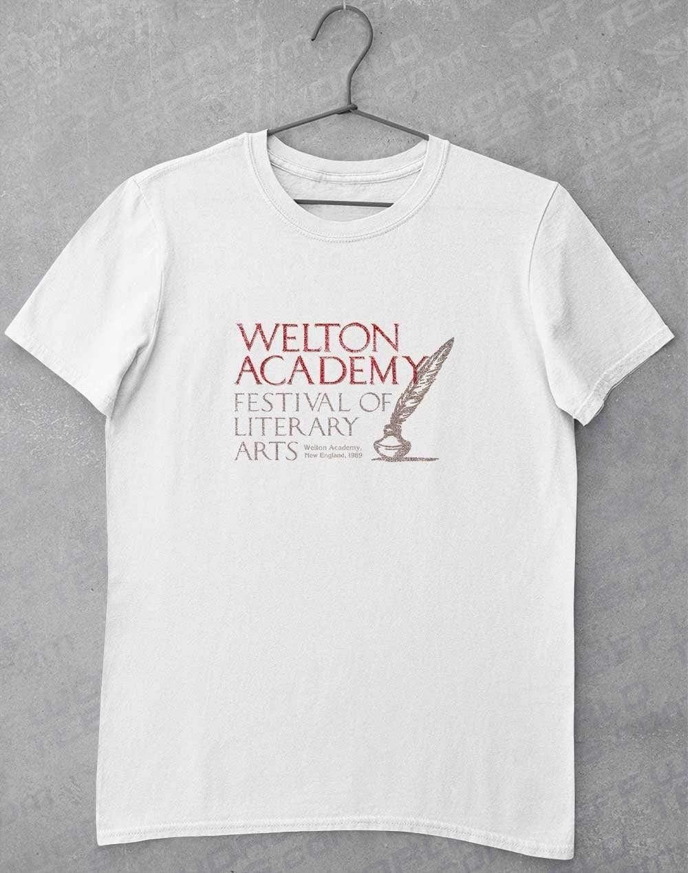 Welton Academy Festival T-Shirt S / White  - Off World Tees