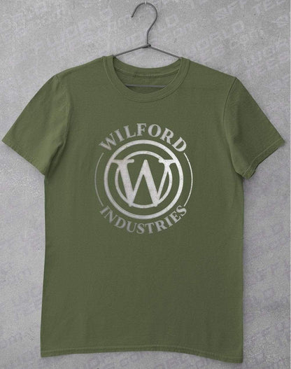 Wilford Industries T-Shirt S / Military Green  - Off World Tees