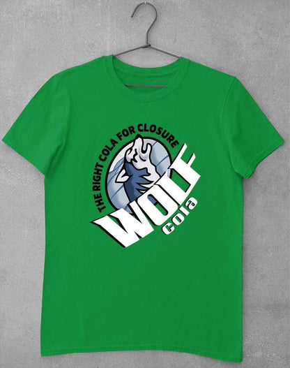 Wolf Cola T-Shirt S / Irish Green  - Off World Tees