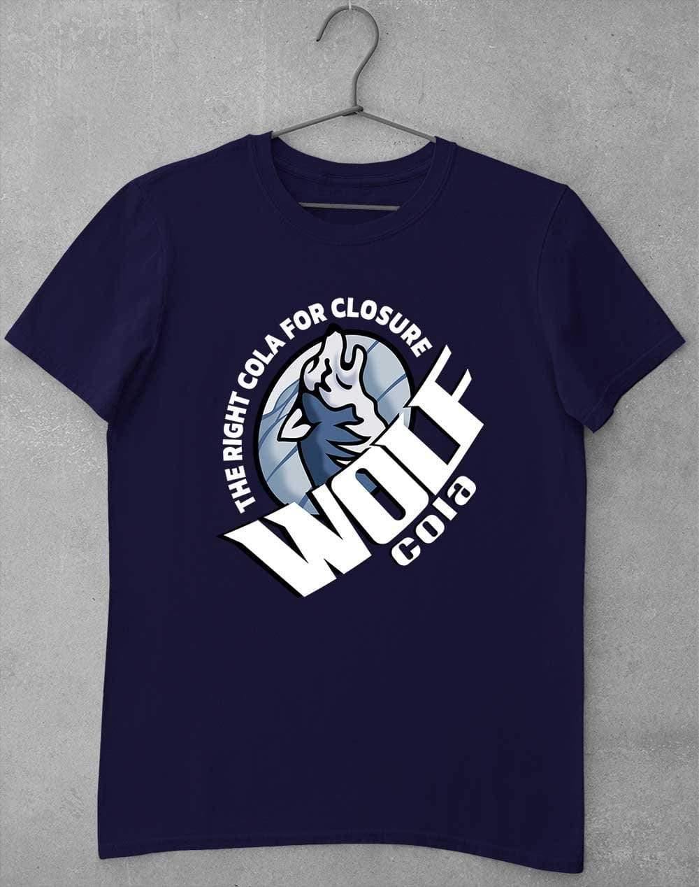 Wolf Cola T-Shirt S / Navy  - Off World Tees