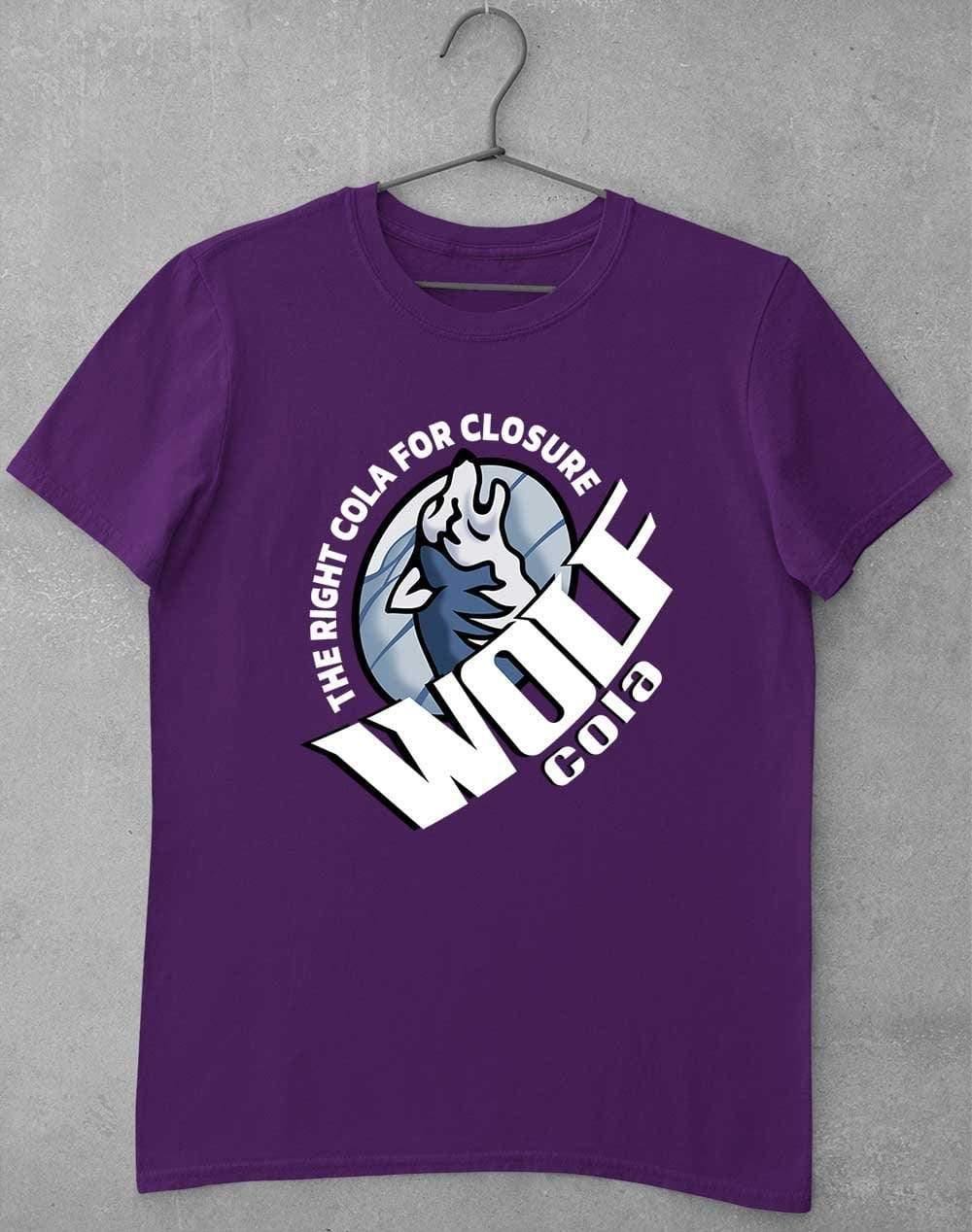 Wolf Cola T-Shirt S / Purple  - Off World Tees