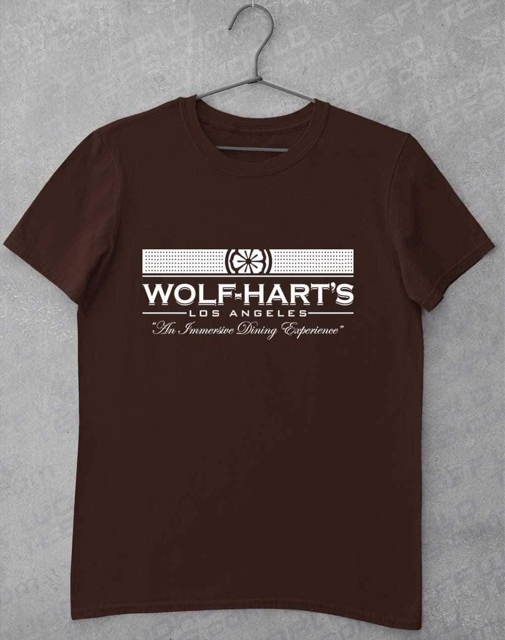 Wolf-Hart's Dining Experience T-Shirt S / Dark Chocolate  - Off World Tees