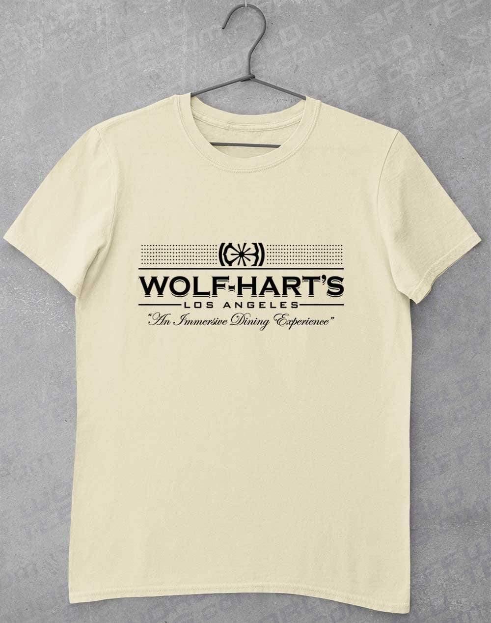 Wolf-Hart's Dining Experience T-Shirt S / Natural  - Off World Tees