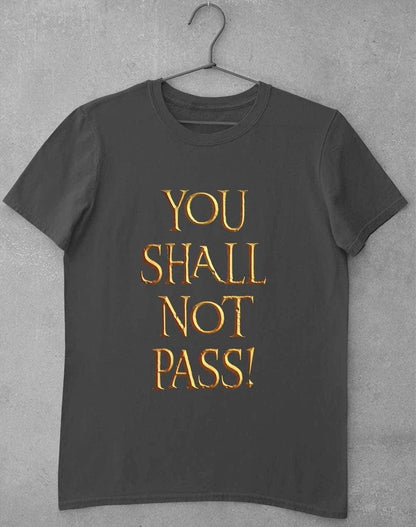You Shall Not Pass T-Shirt S / Charcoal  - Off World Tees