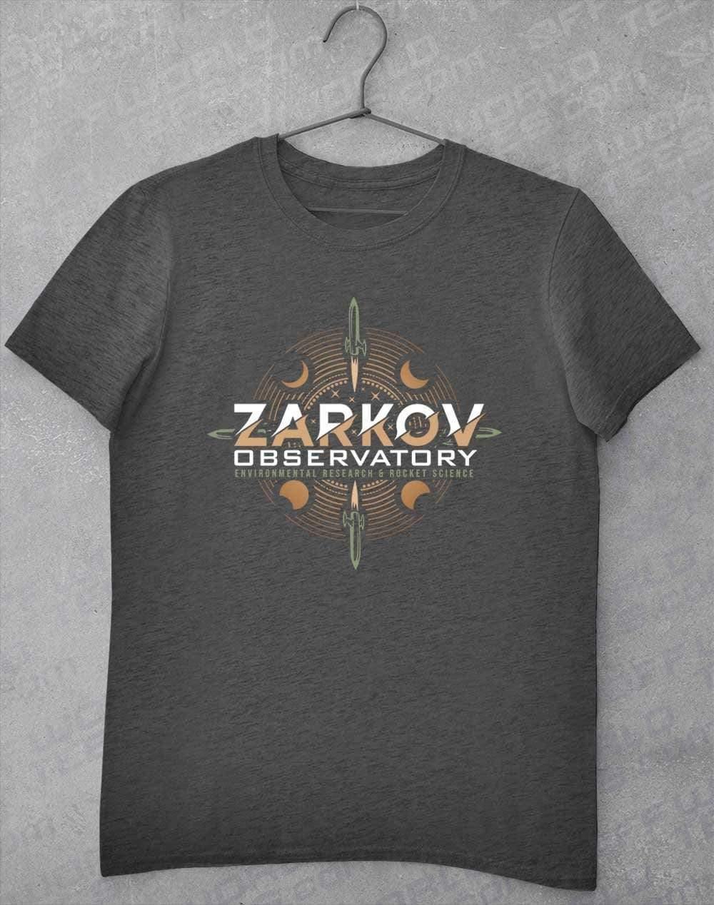 Zarkov Observatory T-Shirt S / Dark Heather  - Off World Tees