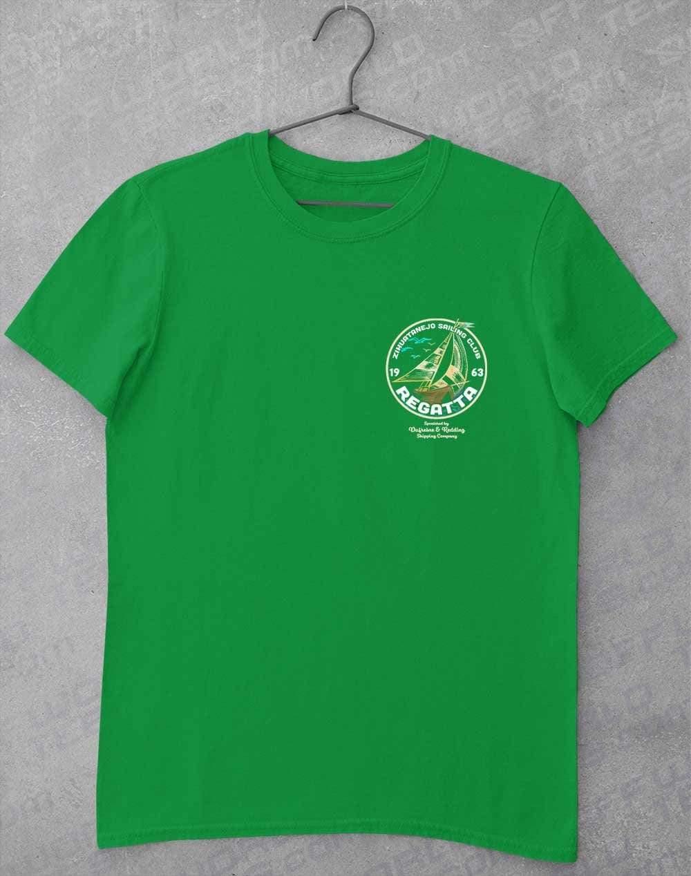 Zihuatanejo Sailing Regatta 1963 T-Shirt S / Irish Green  - Off World Tees