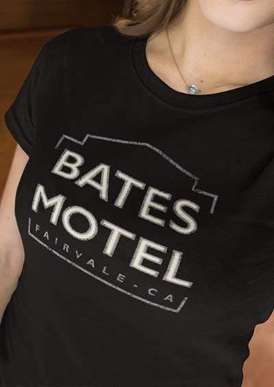 Bates Motel Sign Womens T-Shirt  - Off World Tees