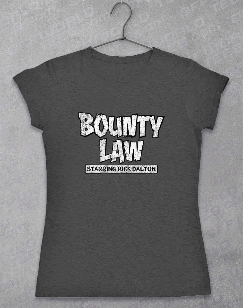 Bounty Law - Women's T-Shirt 8-10 / Dark Heather  - Off World Tees