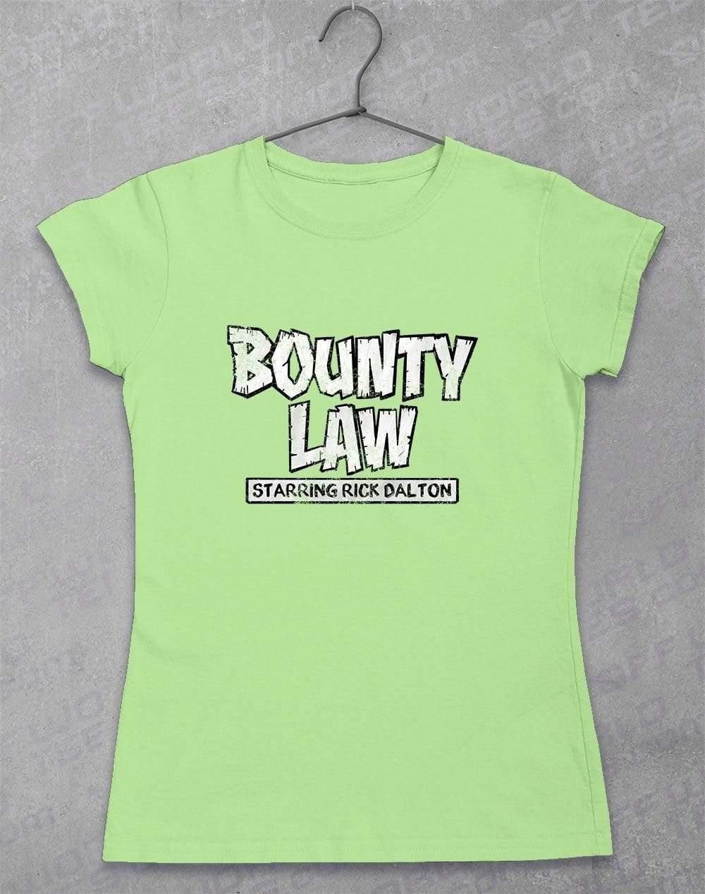 Bounty Law - Women's T-Shirt 8-10 / Mint Green  - Off World Tees