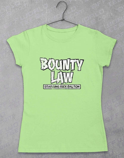 Bounty Law - Women's T-Shirt 8-10 / Mint Green  - Off World Tees