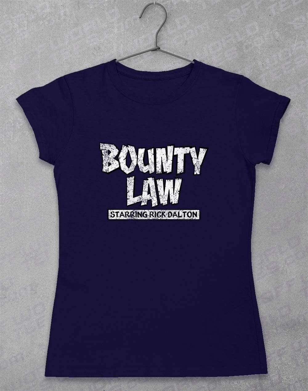 Bounty Law - Women's T-Shirt 8-10 / Navy  - Off World Tees