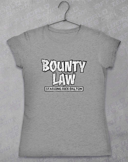 Bounty Law - Women's T-Shirt 8-10 / Sport Grey  - Off World Tees