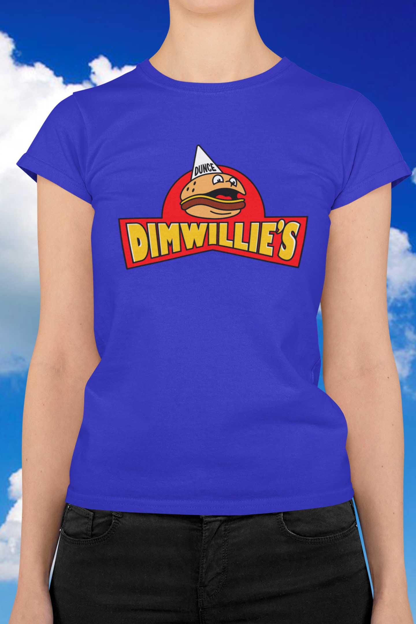 Dimwillies Womens T-Shirt  - Off World Tees