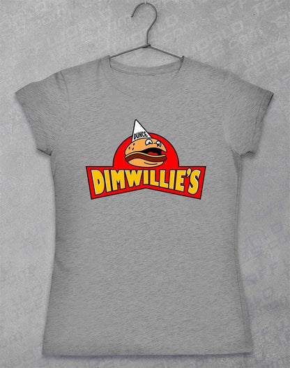 Dimwillies Womens T-Shirt 8-10 / Sport Grey  - Off World Tees