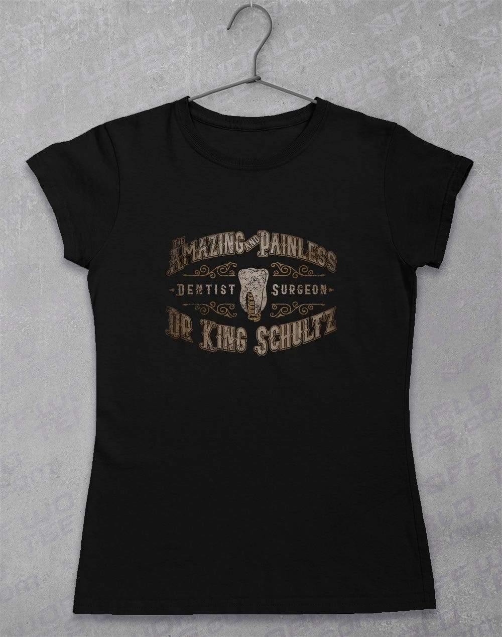Dr King Schultz - Women's T-Shirt 8-10 / Black  - Off World Tees