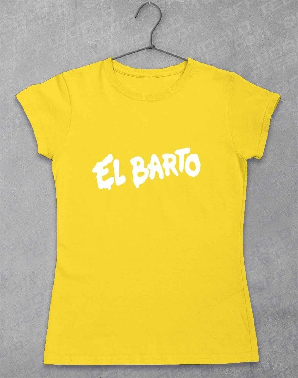 El Barto Tag Womens T-Shirt 8-10 / Daisy  - Off World Tees