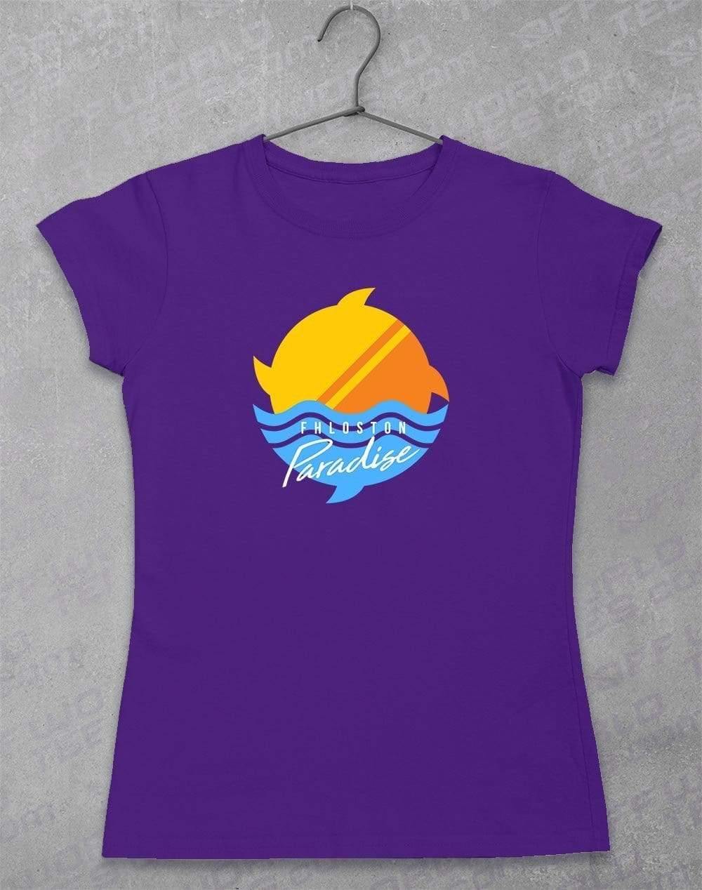 Fhloston Paradise Classic Women's T-Shirt 8-10 / Lilac  - Off World Tees