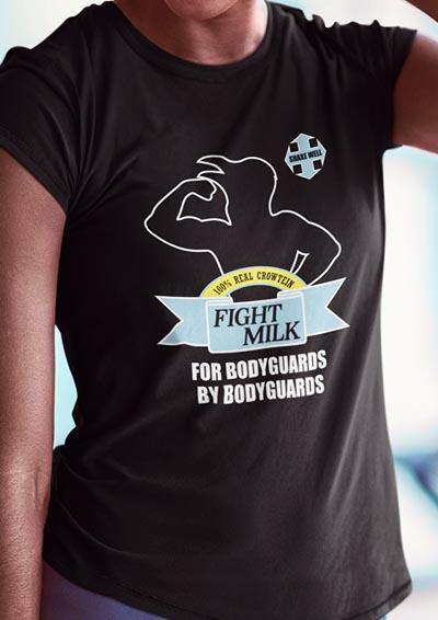 Fight Milk Women's T-Shirt  - Off World Tees