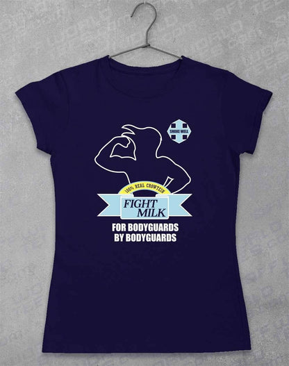 Fight Milk Women's T-Shirt 8-10 / Navy  - Off World Tees