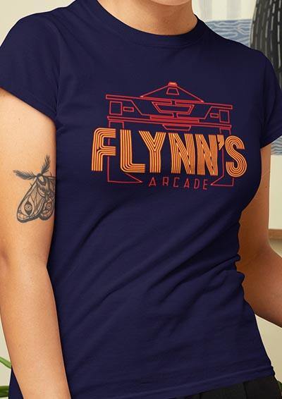 Flynn's Arcade - Women's T-Shirt  - Off World Tees