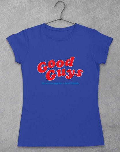 Good Guys Womens T-Shirt 8-10 / Royal  - Off World Tees