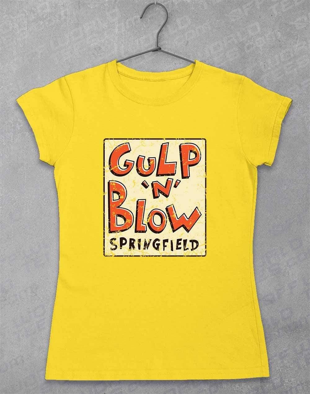 Gulp N Blow Womens T-Shirt 8-10 / Daisy  - Off World Tees