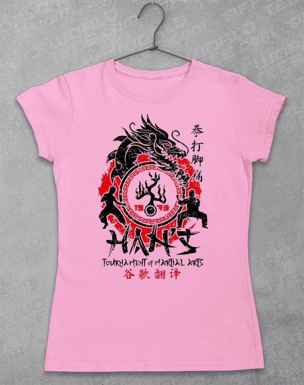 Han's Tournament of Martial Arts Women's T-Shirt - Off World Tees