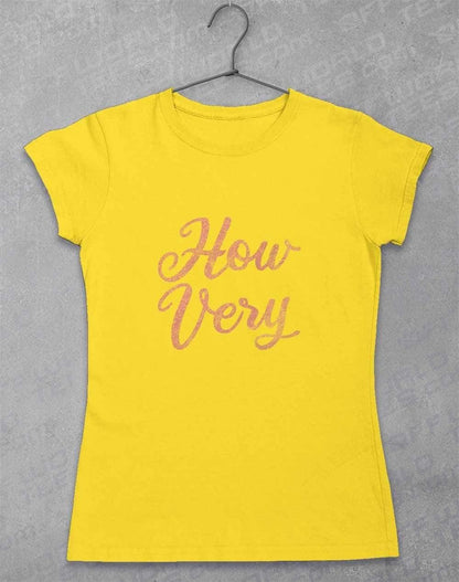 How Very Womens T-Shirt 8-10 / Daisy  - Off World Tees