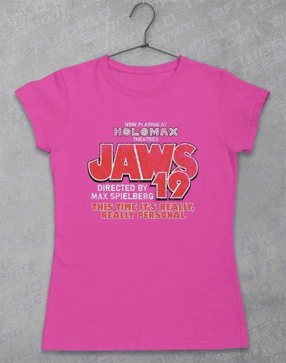 Jaws 19 Women's T-Shirt 8-10 / Azalea  - Off World Tees