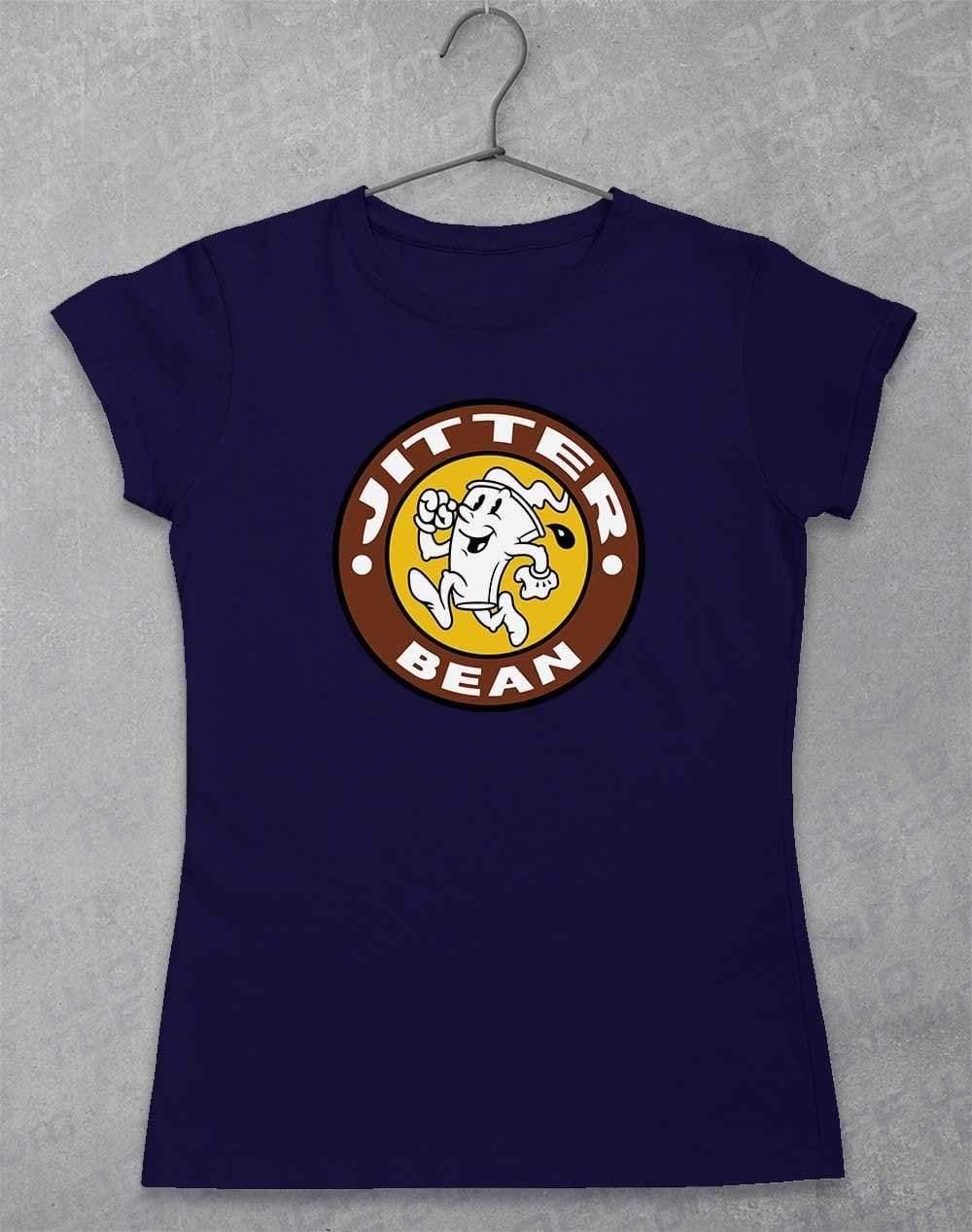 Jitter Bean Women's T-Shirt 8-10 / Navy  - Off World Tees