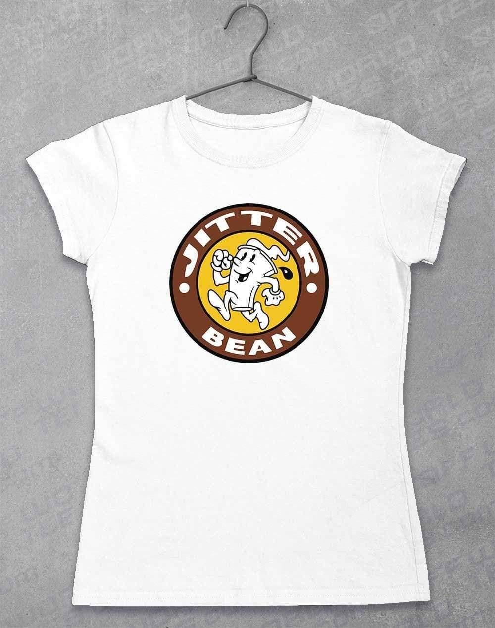 Jitter Bean Women's T-Shirt 8-10 / White  - Off World Tees