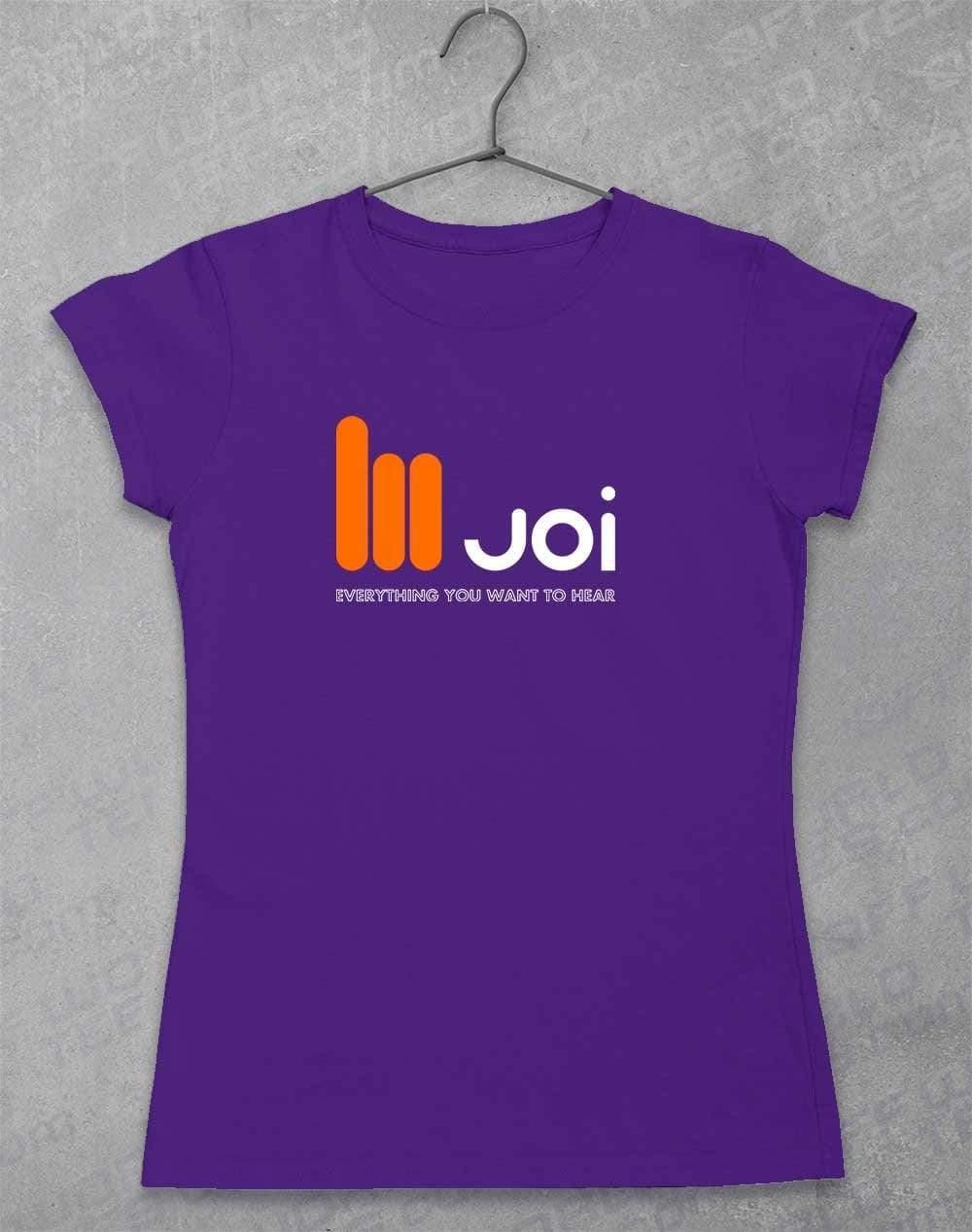 JOI Everything You Want to Hear Womens T-Shirt 8-10 / Lilac  - Off World Tees