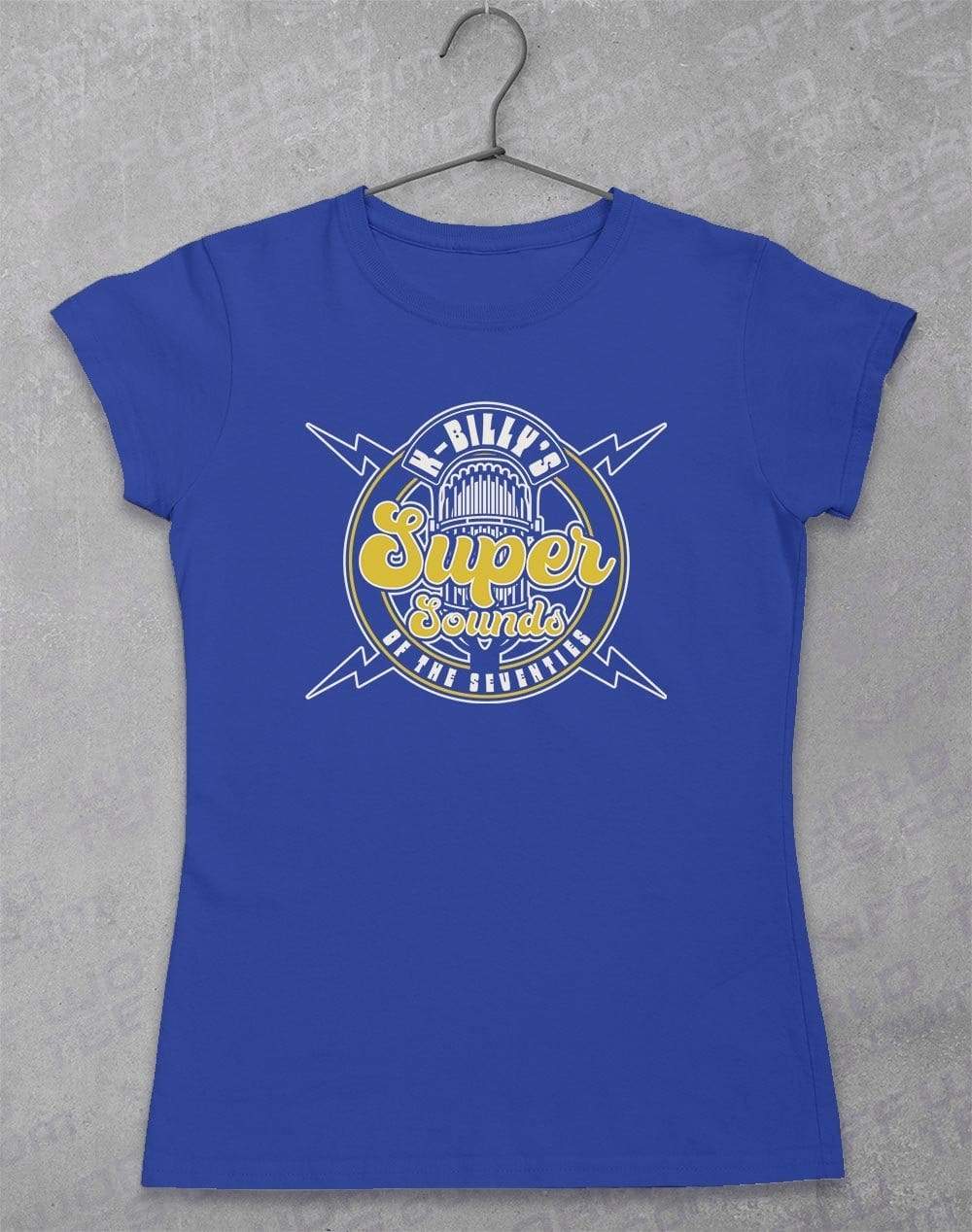 K-Billy's Super Sounds Women's T-Shirt 8-10 / Royal  - Off World Tees