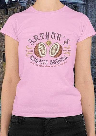 King Arthur's Riding School Womens T-Shirt  - Off World Tees