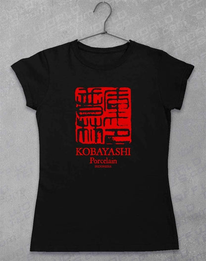 Kobayashi Porcelain Womens T-Shirt 8-10 / Black  - Off World Tees