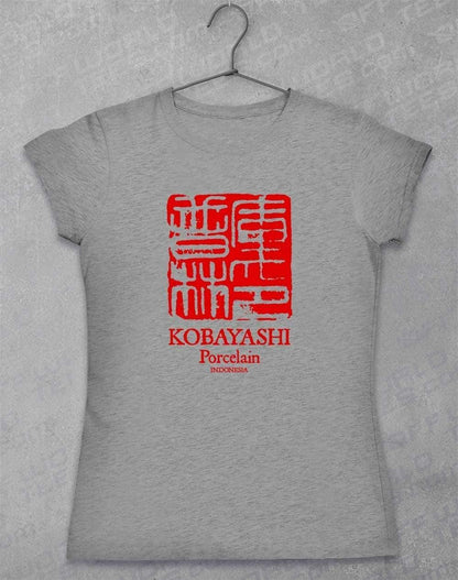 Kobayashi Porcelain Womens T-Shirt 8-10 / Sport Grey  - Off World Tees